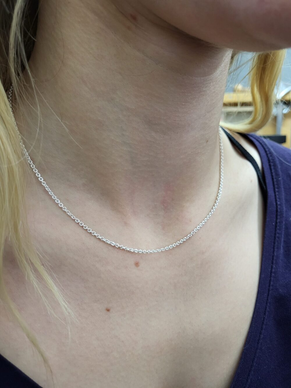 Kette 2 mm Stärke Tragebild